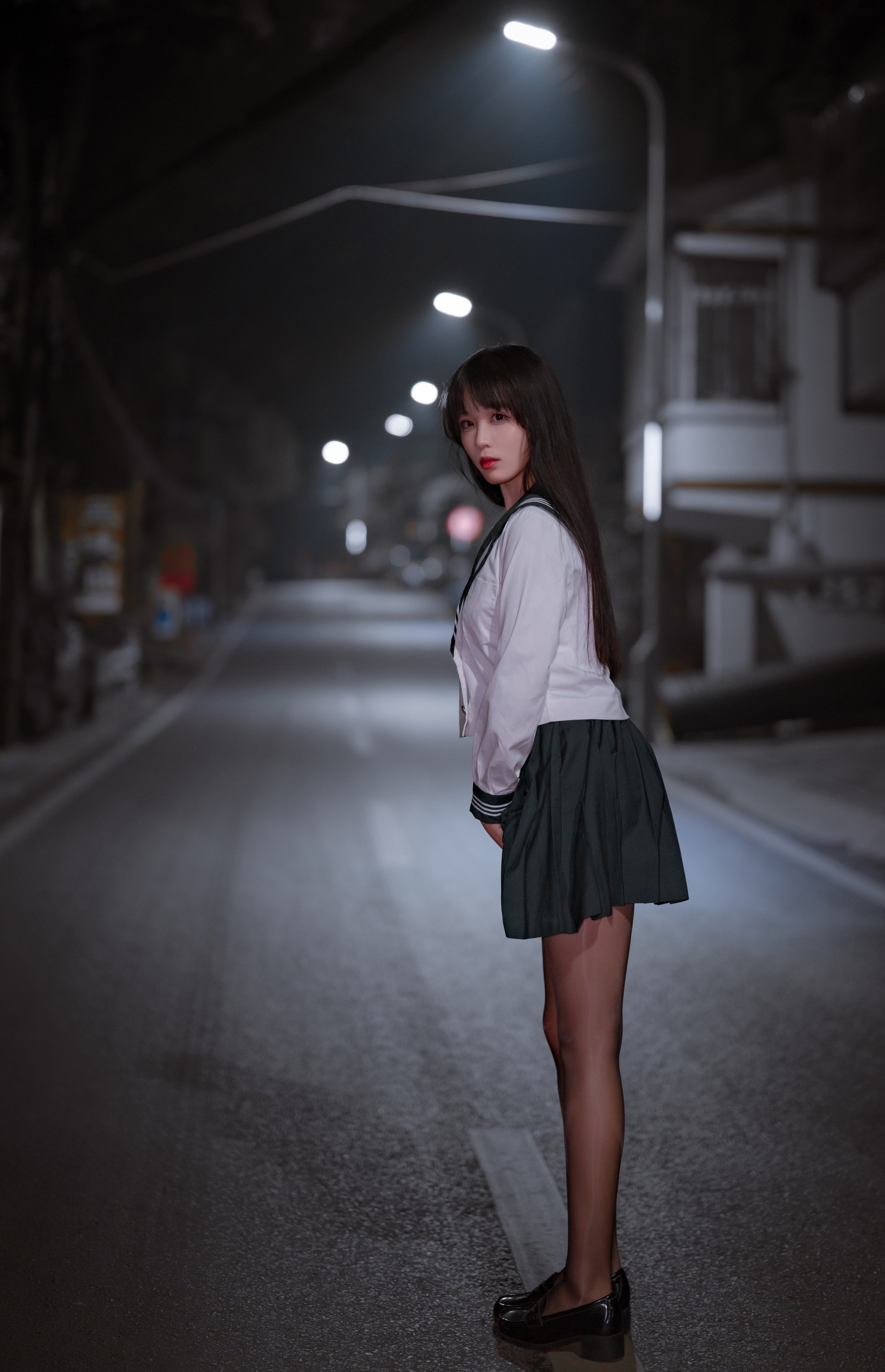 图片[1]-轩萧学姐 – NO.040 公路JK[60P]-XikXak